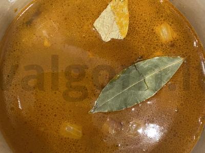 Namų padažas iš blynų miltų Žingsnis 3