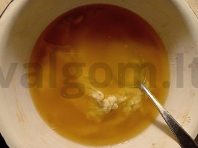 Vegetariškas obuolių-bananų keksas su graikiniais riešutais Žingsnis 2