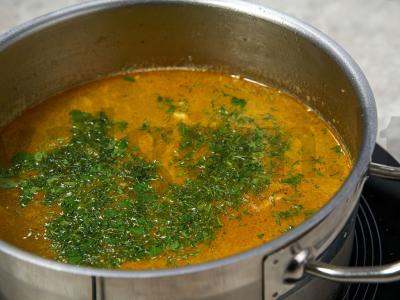 Kiaulienos sriuba Žingsnis 8