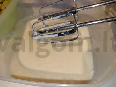 Obuolių ir cinamono šarlotė Žingsnis 3