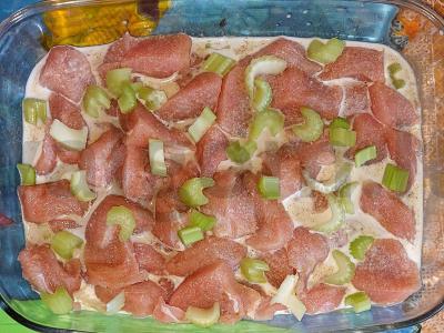 Kalakutienos filė su salierais Žingsnis 3