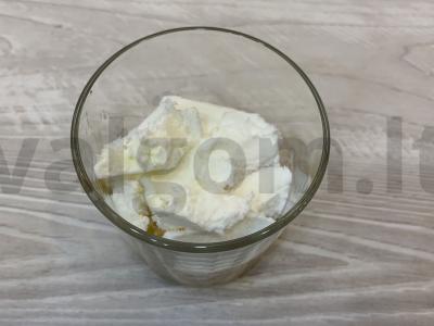 Desertas su ledais, vaisiais ir avižiniais sausainiais Žingsnis 6