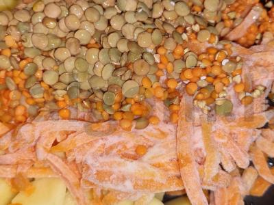 Lęšių sriuba su žuvies kotletais Žingsnis 3