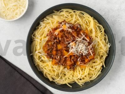 Makaronai su moliūgu ir faršu Žingsnis 7