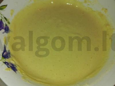 Kukurūzų blynai su įdaru Žingsnis 2