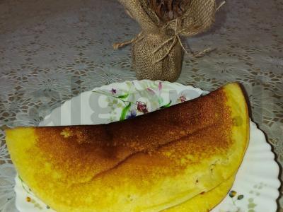 Kukurūzų blynai su įdaru Žingsnis 6