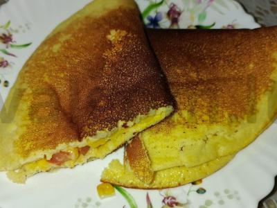 Kukurūzų blynai su įdaru pagrindine nuotrauka