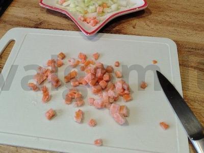 Sūrio sriuba su grybais Žingsnis 4