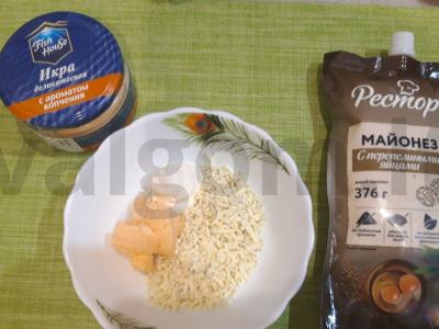 Kiaušiniai, įdaryti silkės ikrais Žingsnis 3