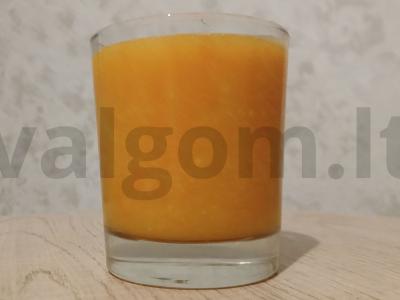 Mango, morkų ir imbiero smoothie pagrindine nuotrauka