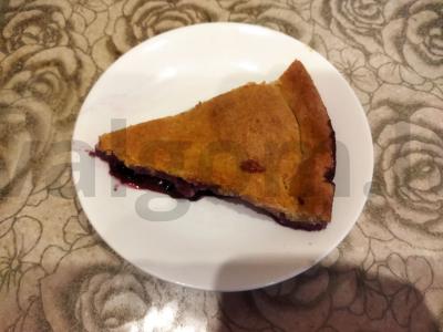 Varškės pyragas su nektarinais Žingsnis 7