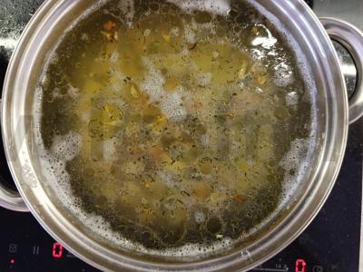 Grikių sriuba su kalakutiena Žingsnis 4