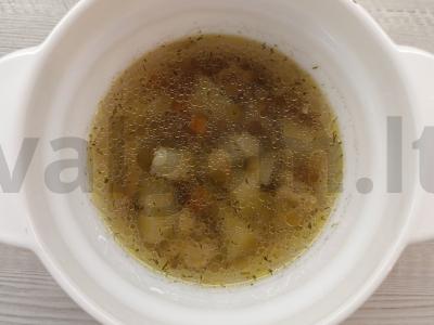 Grikių sriuba su kalakutiena pagrindine nuotrauka