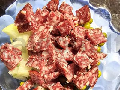 Salotos su kopūstais ir dešra Žingsnis 2