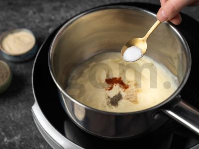 Keptas bulvės su sūriu ir brokoliais Žingsnis 5