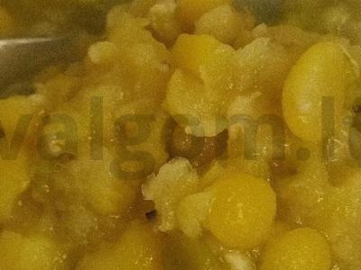 Pupelių košė su sūriu Žingsnis 3