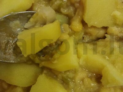 Pupelių košė su sūriu Žingsnis 5