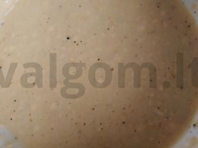 Grybai skėčiai tešloje Žingsnis 2