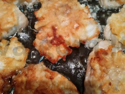 Grybai skėčiai tešloje Žingsnis 4