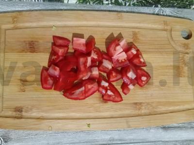 Salotos su tunu ir bulvėmis Žingsnis 3