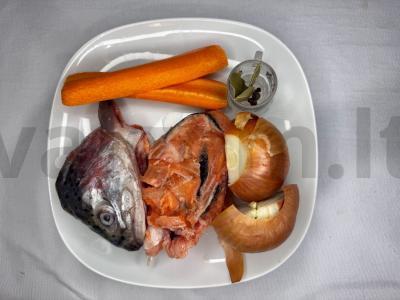 Klasikinis bujabesas su jūros gėrybėmis Žingsnis 1