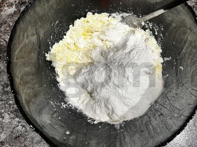 Krisčiai P.P. kokosų sausainiai Žingsnis 2