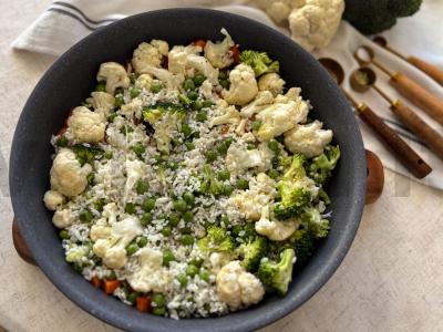 Menkių filė su daržovėmis ir ryžiais vakarienei Žingsnis 8