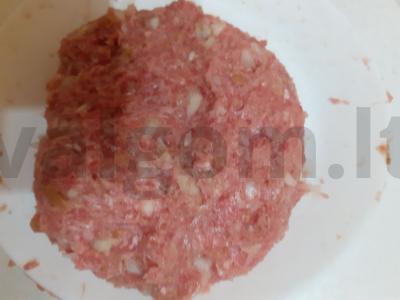 Mėsainis su jautienos kotletu Žingsnis 2