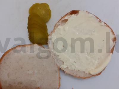 Mėsainis su jautienos kotletu Žingsnis 4