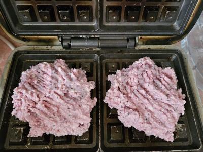 Vafliai su vyšnių sultimis Žingsnis 3