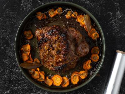 Kiauliena, kepta garstyčių-apelsinų padaže Žingsnis 4