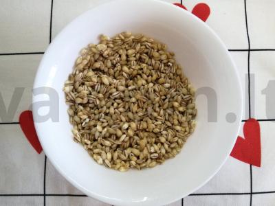 Sriuba su perlų kruopomis ir makaronais Žingsnis 7