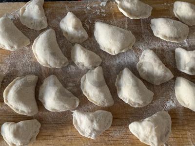 Koldūnai su sūriu vakarienei Žingsnis 5