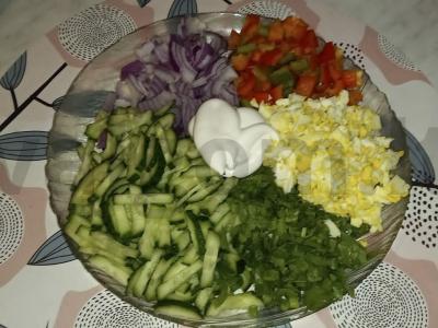 Salotas „Salierų traškumas“ Žingsnis 6