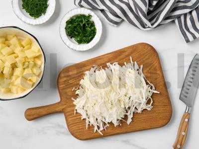 Borščas su sūriu Žingsnis 2