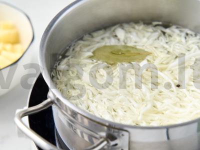 Borščas su sūriu Žingsnis 3