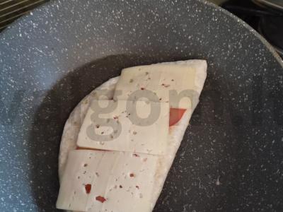 Lavašas su kiaušiniu Žingsnis 8