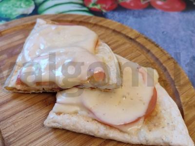 Lavašas su kiaušiniu pagrindine nuotrauka