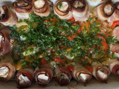 Vištienos filė su šonine Žingsnis 6