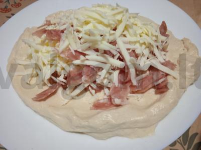 Megrėlų hachapuri su sūrio dešra Žingsnis 4