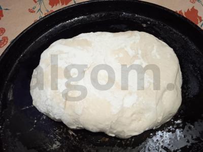 Megrėlų hachapuri su sūrio dešra Žingsnis 6