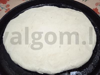 Megrėlų hachapuri su sūrio dešra Žingsnis 7