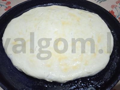 Megrėlų hachapuri su sūrio dešra Žingsnis 8