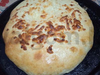 Megrėlų hachapuri su sūrio dešra Žingsnis 10