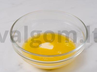 Vokietiškas pyragas su grietine ir streizeliu Žingsnis 3