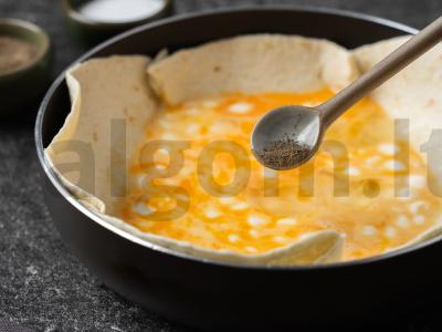 Greitas kišas keptuvėje Žingsnis 2