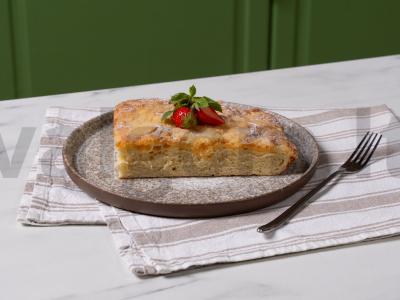 Vokietiškas pyragas su grietine ir streizeliu pagrindine nuotrauka