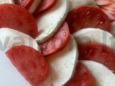 Mozzarella ratatouille salotas Žingsnis 3