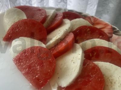 Mozzarella ratatouille salotas Žingsnis 4