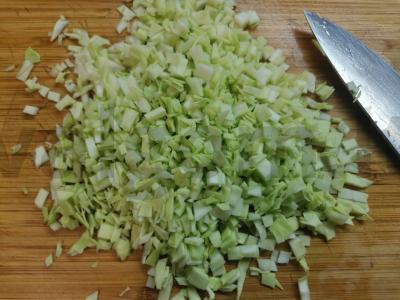 Patingėti balandėliai vakarienei Žingsnis 1